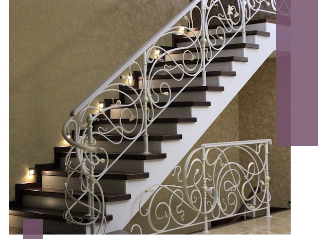 Кованые лестницы под ключ в Сасове — изготовление и монтаж