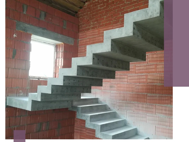 Бетонные лестницы под ключ в Сасове: монтаж, демонтаж, ремонт