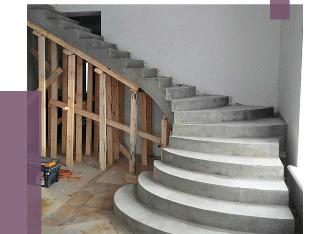 Изготовление бетонных лестниц под ключ в Сасове от 19705 руб. | ПРОЛЁТ-Ссв