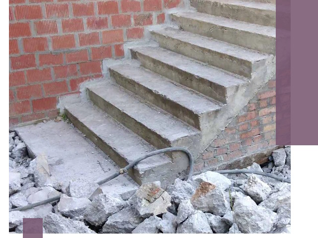 Демонтаж бетонных лестниц в Сасове: быстро и безопасно