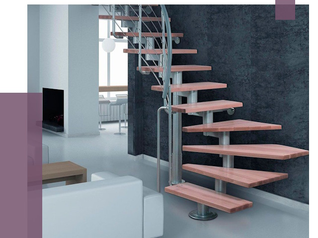 Модульные лестницы в Сасове от 16673 руб. — купить в ПРОЛЁТ-Ссв