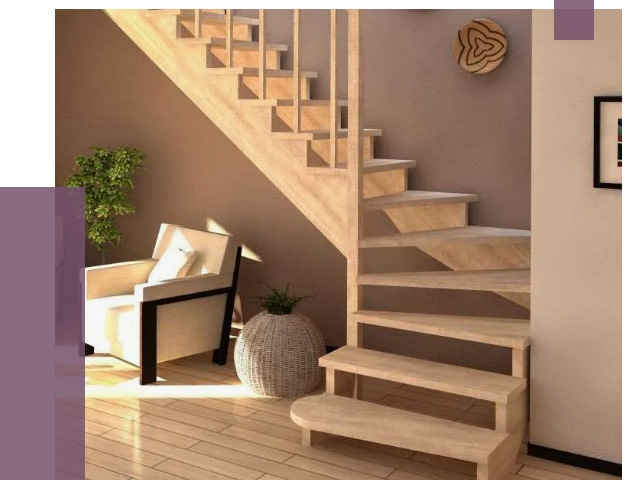 Изготовление Г-образных лестниц в Сасове от 18694 руб. 