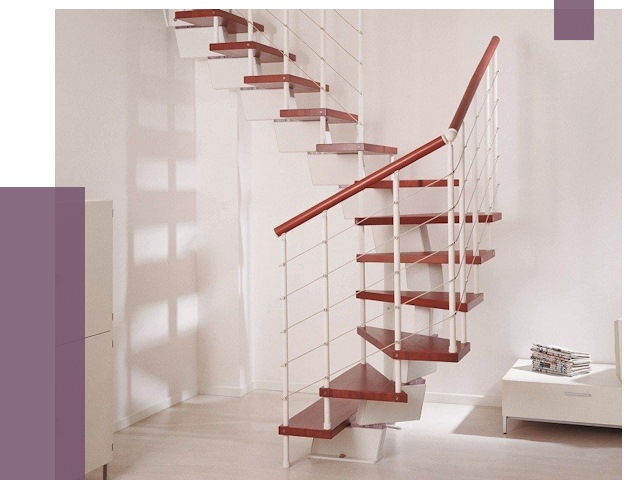 Изготовление лестниц на больцах в Сасове от 9600 руб. | ПРОЛЁТ-Ссв