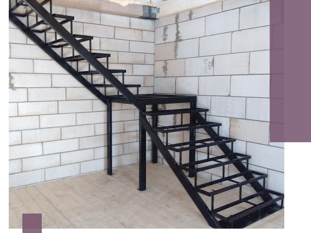 Лестницы на металлокаркасе под ключ в Сасове — изготовление и монтаж