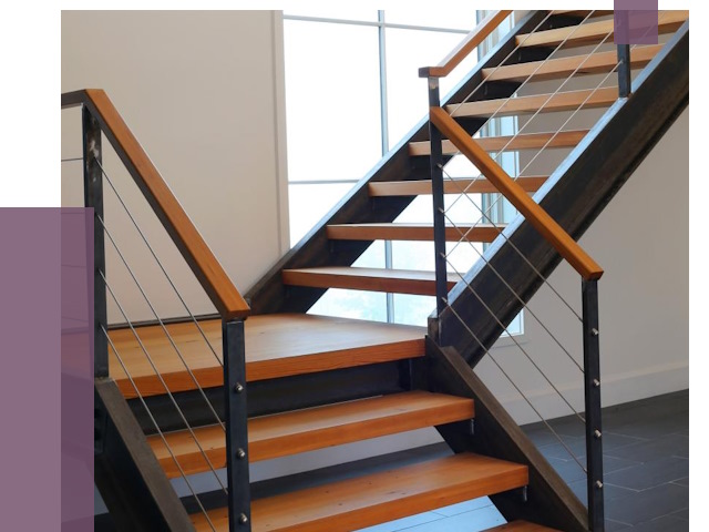 Изготовление лестниц на металлокаркасе в Сасове от 18694 руб. | ПРОЛЁТ-Ссв