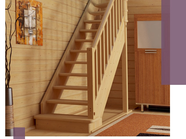 Лестницы эконом класса под ключ в Сасове — недорого и быстро