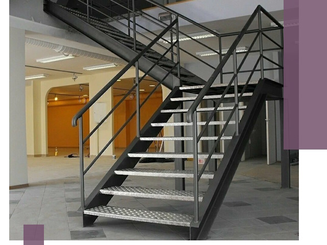 Лестницы для офиса в Сасове: изготовление, монтаж, демонтаж