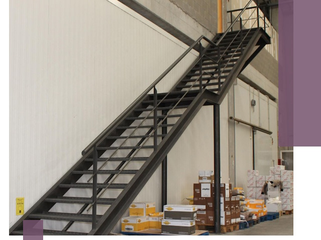 Лестницы для производства в Сасове — изготовление и монтаж