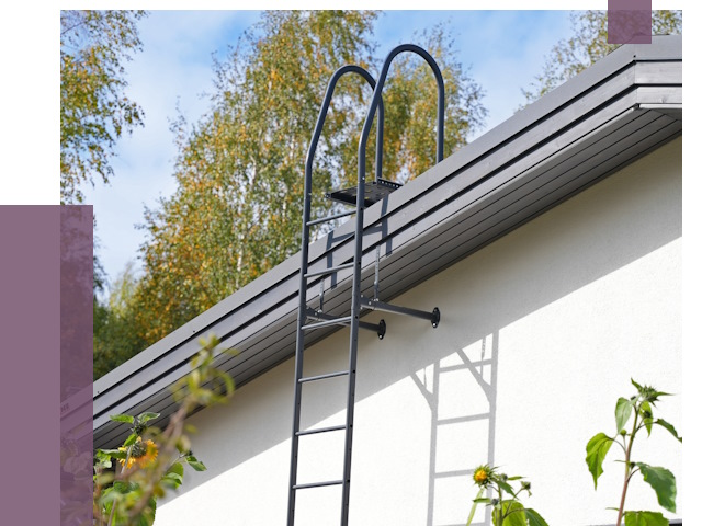 Лестницы на крышу в Сасове от 18896 руб. — монтаж и монтаж ПРОЛЁТ-Ссв