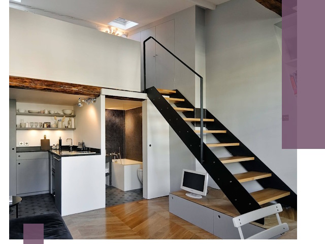 Лестницы на антресоль под ключ в Сасове — изготовление и монтаж