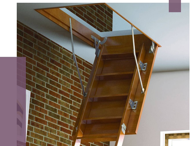 Установка чердачной лестницы в Сасове от 7730 руб. | ПРОЛЁТ-Ссв