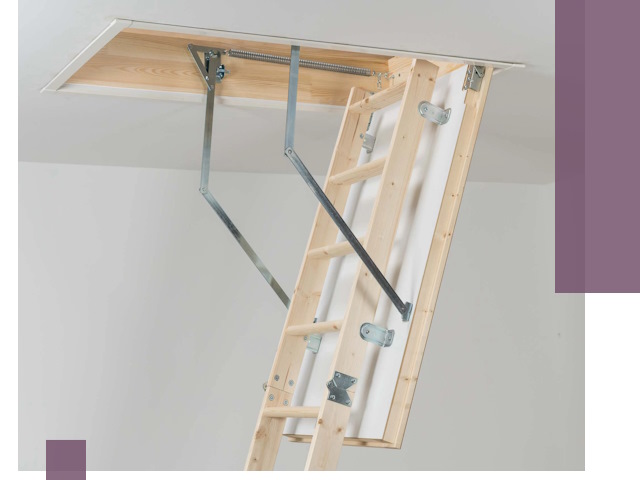 Установка чердачной лестницы под ключ в Сасове