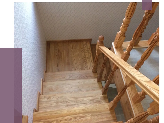 Сосновые лестницы в Сасове под ключ от 7983 руб.  | ПРОЛЁТ-Ссв