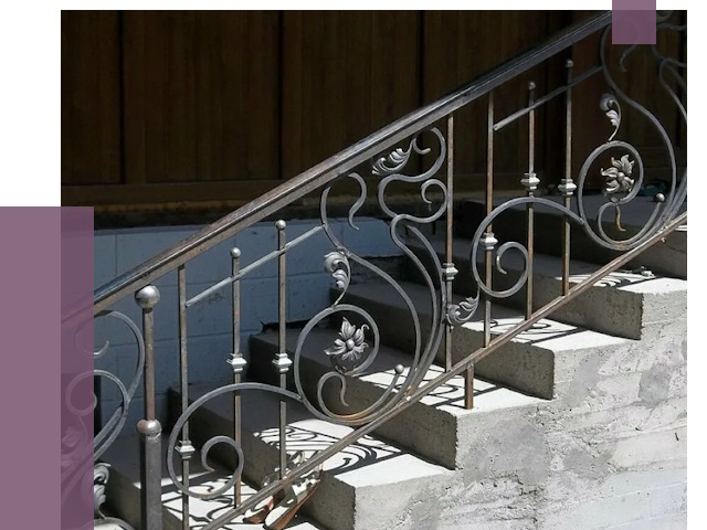 Кованые перила в Сасове от 8589 руб. под ключ — качество от ПРОЛЁТ-Ссв