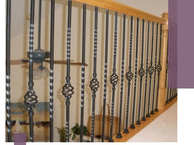 Изготовление и монтаж кованных перил в Сасове под ключ