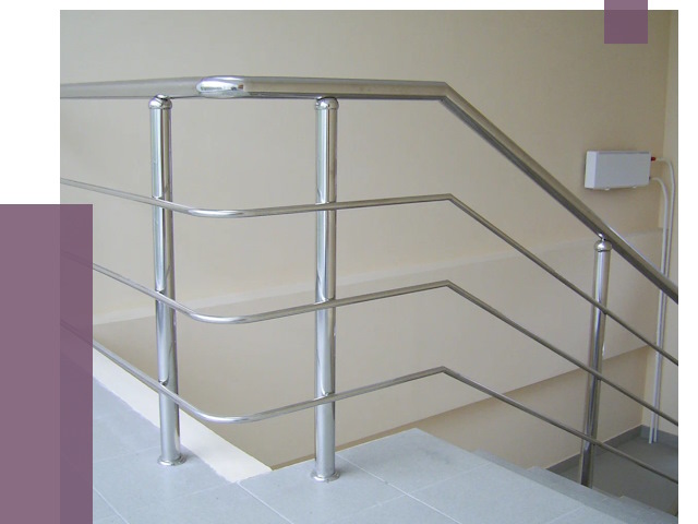 Алюминиевые перила в Сасове от 6265 руб. под ключ | ПРОЛЁТ-Ссв