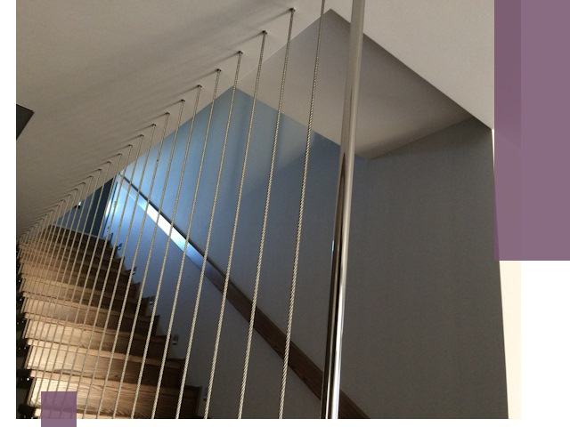 Тросовые перила под ключ в Сасове — производство и монтаж