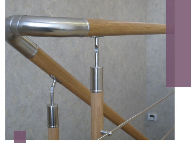 Комбинированные перила на заказ в Сасове — монтаж и производство