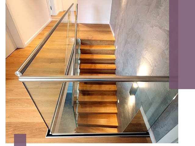 Перила для лестницы в доме — изготовление и монтаж в Сасове