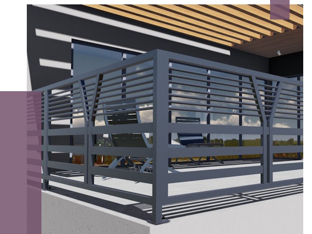 Изготовление балконных ограждений в Сасове от 10610 руб. | ПРОЛЁТ-Ссв