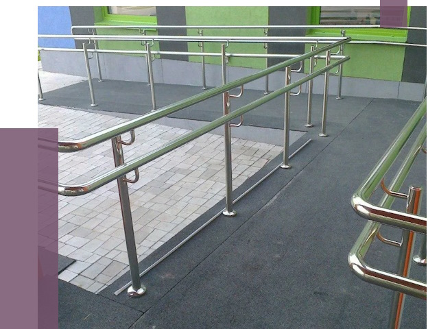 Ограждения пандусов в Сасове от 4295 руб. монтаж | ПРОЛЁТ-Ссв