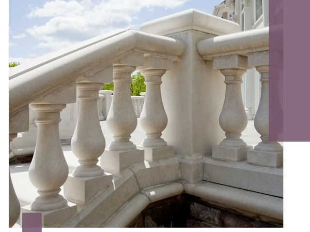 Балюстрады из металла и камня под ключ в Сасове