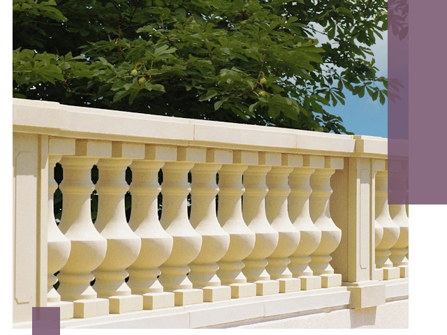 Установка балюстрады в Сасове: изготовление и монтаж под ключ