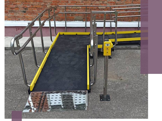 Изготовление наклонных пандусов для инвалидов в Сасове