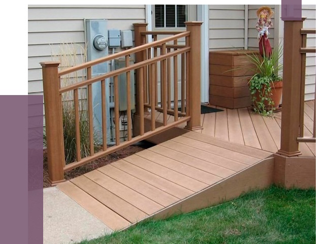 Пандус на крыльцо в Сасове под ключ от 7680 руб. 