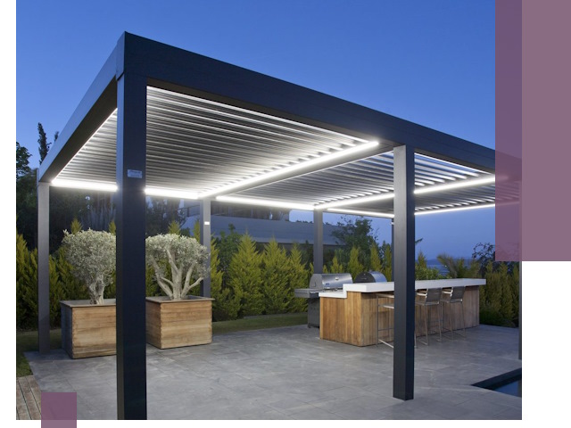 Навесы отдельно стоящие под ключ в Сасове из металла и поликарбоната