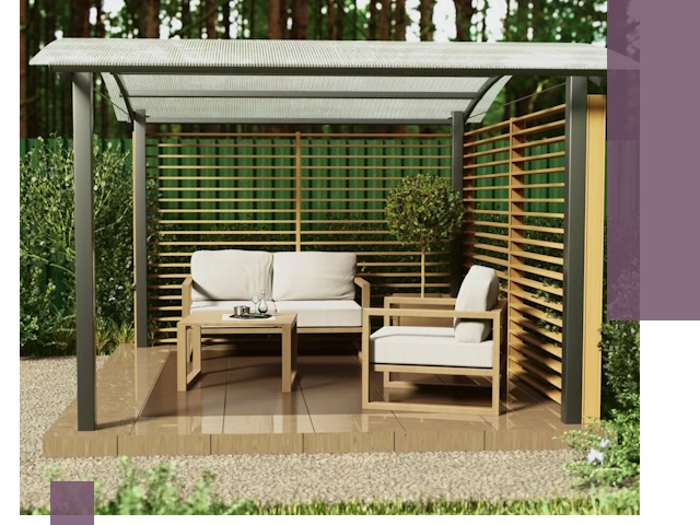 Навесы для дачи в Сасове: изготовление, монтаж и демонтаж