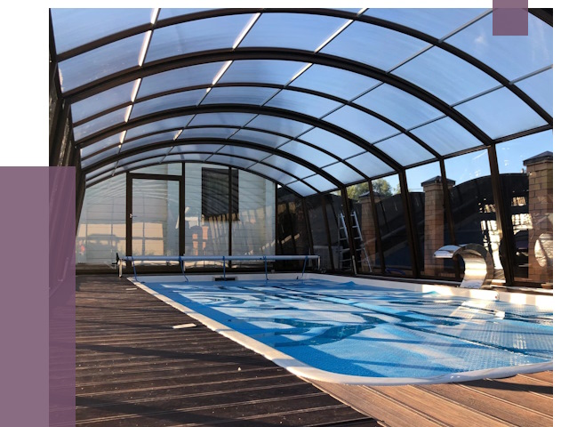 Навесы для бассейна в Сасове от 16572 руб. под ключ | ПРОЛЁТ-Ссв