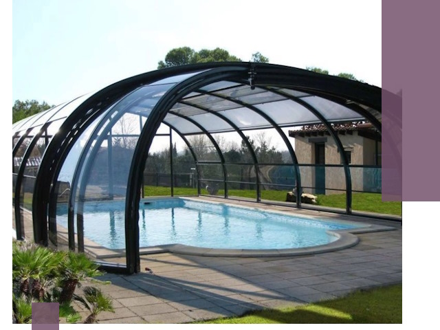 Навесы для бассейна в Сасове: изготовление и монтаж под ключ