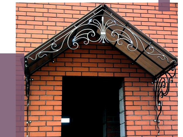 Металлические козырьки в Сасове от 10560 руб. 