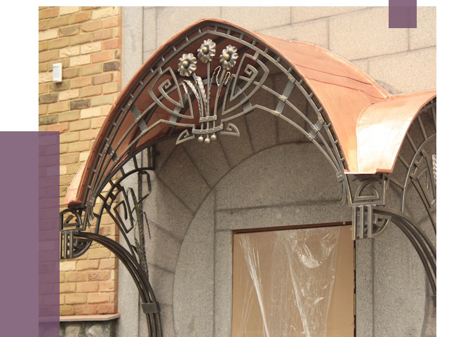 Арочные козырьки в Сасове от 14400 руб. 