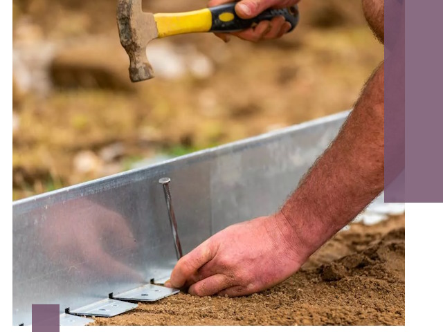 Монтаж металлических бордюров в Сасове быстро и качественно