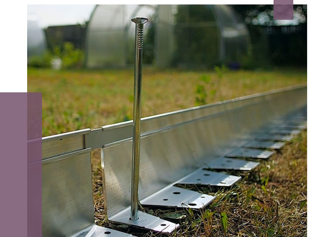 Металлические бордюры для газона в Сасове от 4244 руб. | ПРОЛЁТ-Ссв