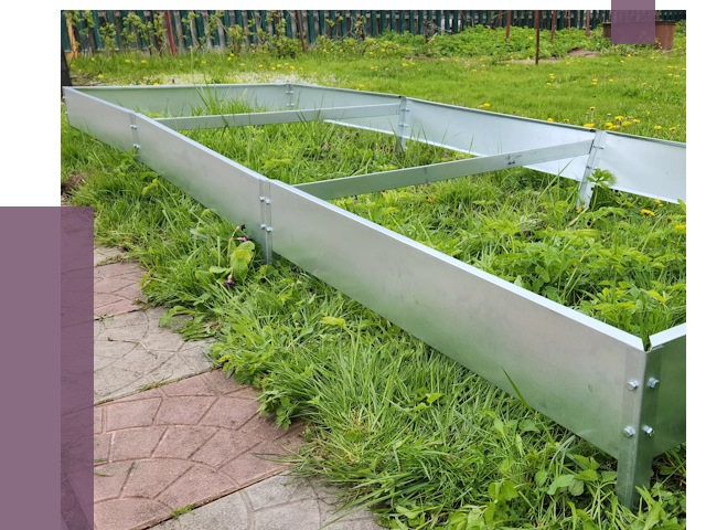Металлические бордюры для грядок в Сасове от 1768 руб. 