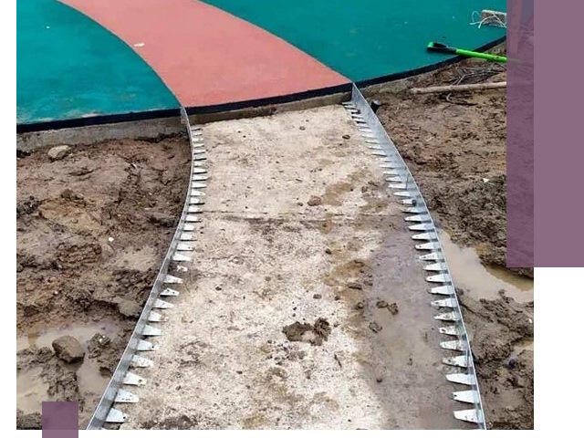 Металлические бордюры для дорожек в Сасове — монтаж и изготовление