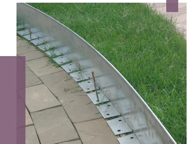 Металлические бордюры для тротуаров в Сасове от 8589 руб.