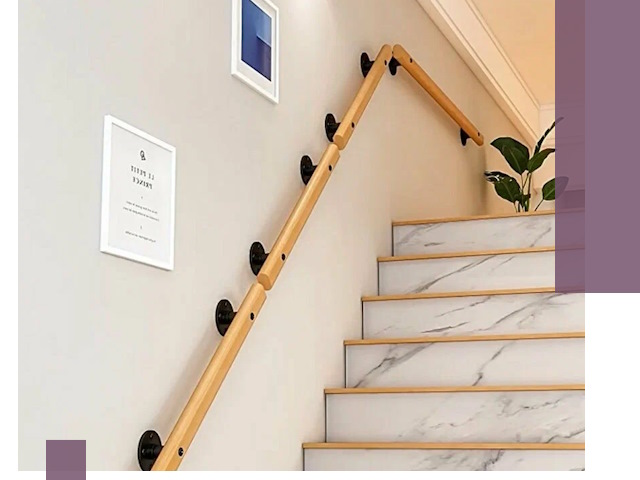 Поручни металлические и деревянные под ключ в Сасове