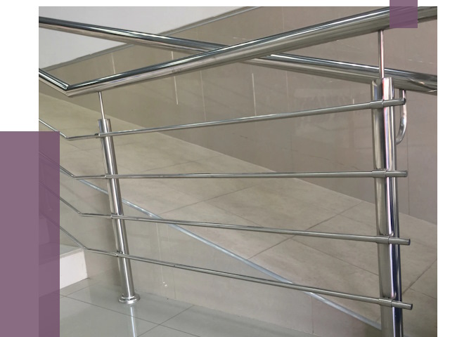 Изготовление поручней из нержавеющей стали в Сасове